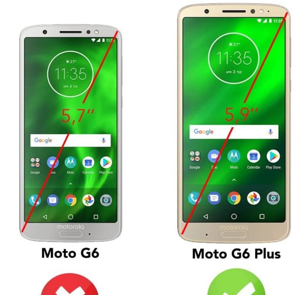 *NWT* MOTO G6 PLUS CLEAR PHONE CASE - Picture 3 of 6